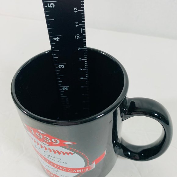 VTG MLB Mug Lou Gehrig Cal Ripken Commemorative Most Consecutive Games 1939-1995 - Picture 7 of 8